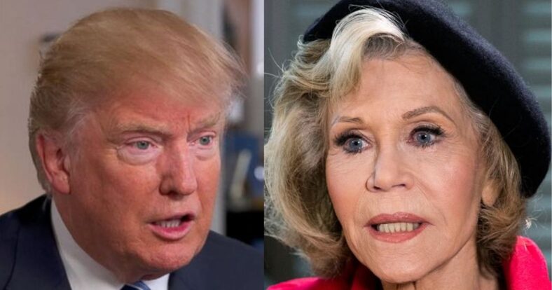 President Trump finally commented on Jane Fonda's climate change arrests only to dismiss them as trivial and give America a little history lesson.