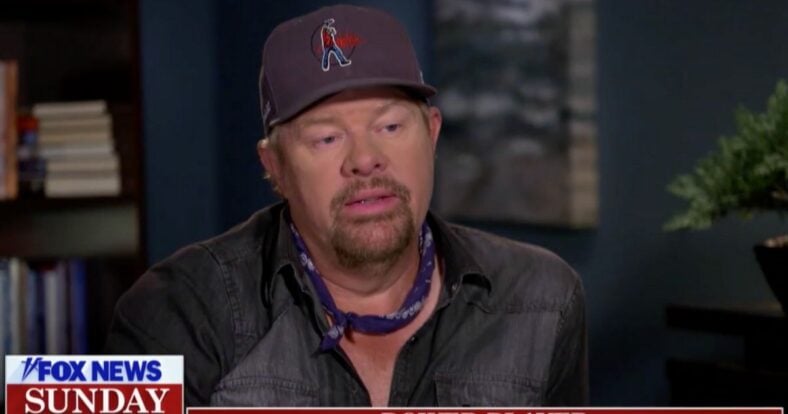 Toby Keith Praises Trump And American Flag in new Fox interview with Chris Wallace