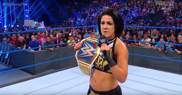 Bayley the SmackDown Women's Champion