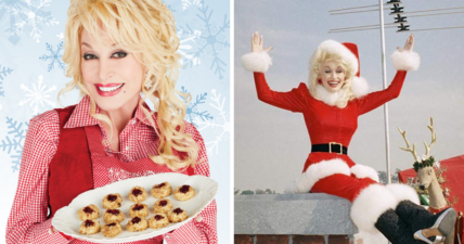 Dolly Parton Christmas cookies