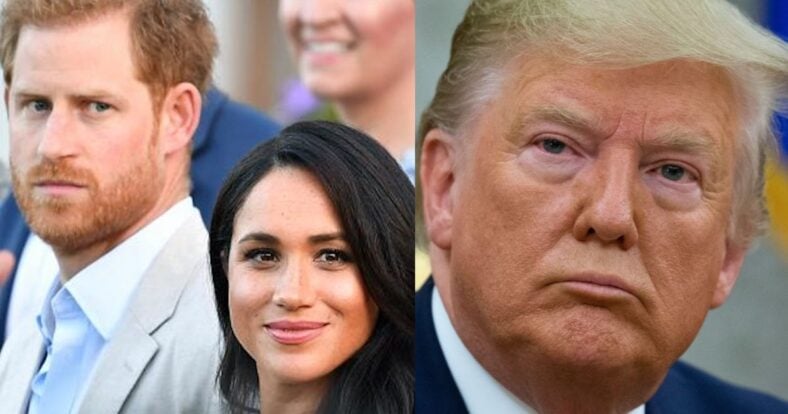 Prince Harry And Meghan Markle Snub President Trump - Refuse To Attend His Palace Visit