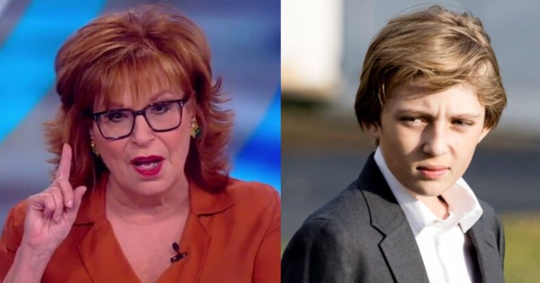 Joy Behar Barron Trump