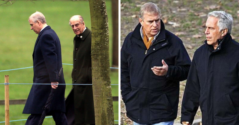 Prince Philip told off Prince Andrew after a 2015 email to Jeffrey Epstein's girlfriend about Virginia Roberts surfaced