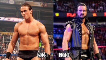 WWE Superstars Accept Facebook's 10 Year Challenge (Photos)