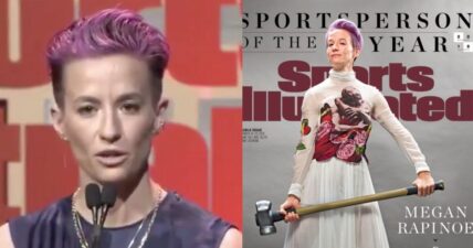 Megan Rapinoe blasted Sports Illustrated for what she called their lack of diversity while accepting their 2019 Sportsperson of the Year award.