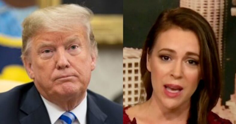 Alyssa Milano Trump