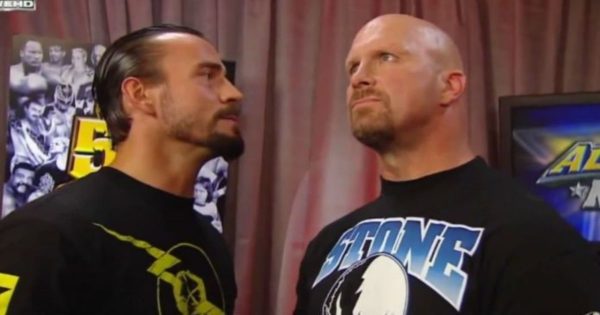 WWE CM Punk and Stone Cold Steve Austin