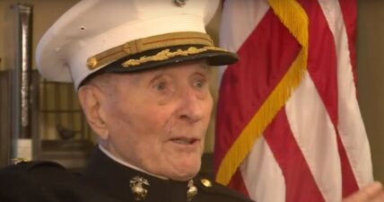 World War II Veteran Bill White who received a Purple Heart wants Valentine's Day cards