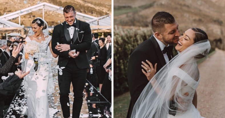 Tim Tebow and Demi-Leigh Nel-Peters