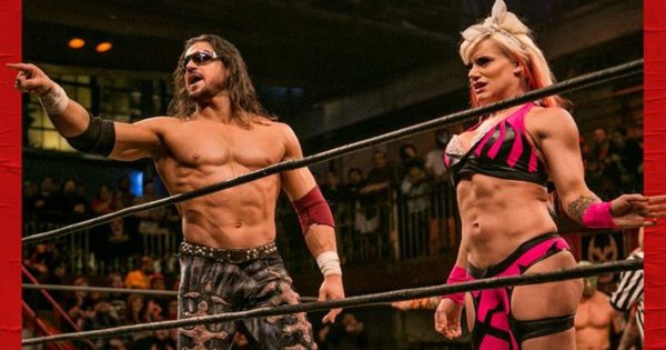 John Morrison and Taya Valkyrie