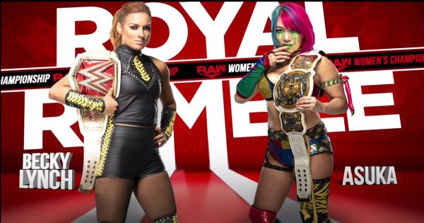 WWE Asuka Faces Becky Lynch At The Royal Rumble
