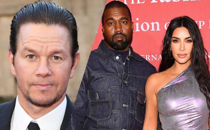 Mark Wahlberg's kids thought Kim & Kanye were surprise dinner guests