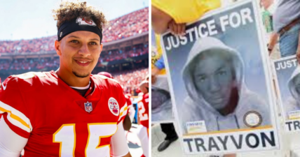 Patrick Mahomes Trayvon Martin George Zimmerman