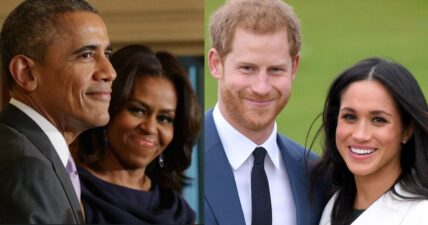 Harry Meghan Obamas