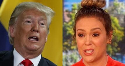 Alyssa Milano Trump