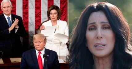 Cher defends Pelosi's behavior during Trump SOTU speech