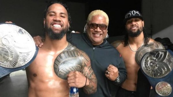 The Usos and Rikishi