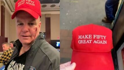 Retired NYPD cop Daniel Sprague assaulted over parody MAGA Hat