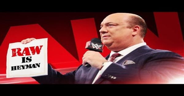 Paul Heyman as the Raw general manager