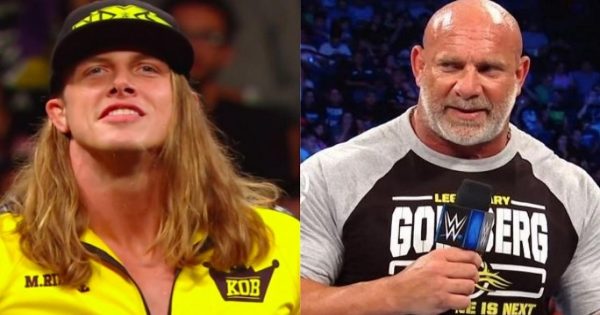 Matt Riddle and Goldberg