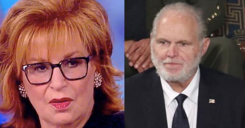 Joy Behar mocks Rush Limbaugh for pill addiction on ABC's "The View"