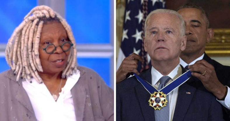 Whoopi Goldberg Joe Biden Barack Obama