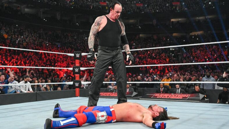 Change Undertaker's WrestleMania Match?