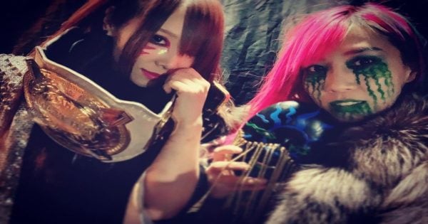 The Kabuki Warriors may not defend their wwe women's tag team titles