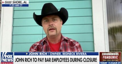 John Rich will pay his Redneck Riviera restaurant workers through coronavirus