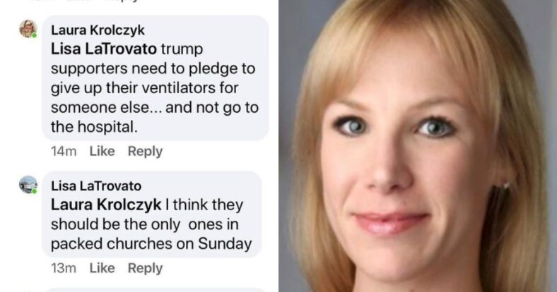 Hospital exec Laura Krolczyk fired over Trump supporter comments amid coronavirus