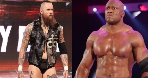 Aleister Black and Bobby Lashley