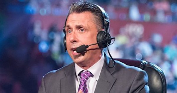 Is Michael Cole becoming less active as an announcer?