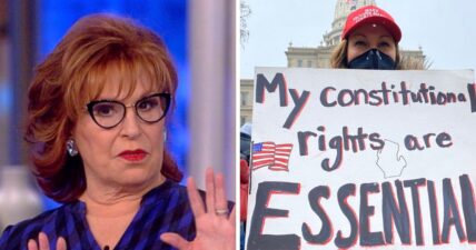 Joy Behar condemns Michigan protests amid coronavirus on 'The View'