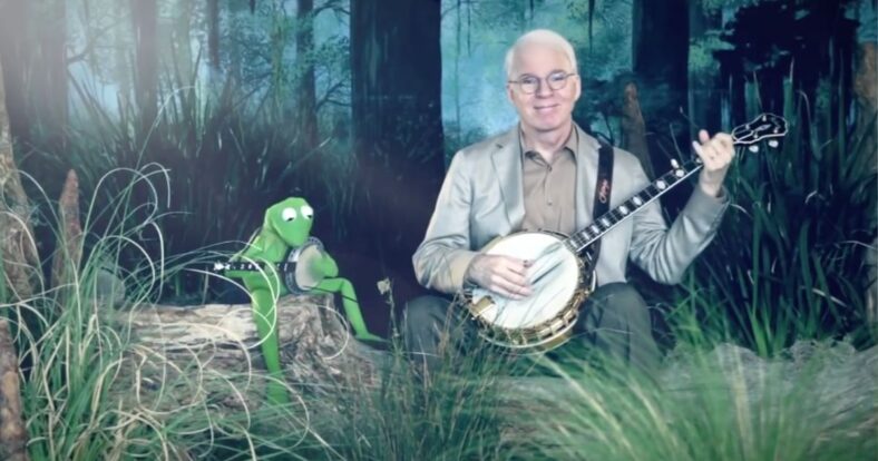 Steve Martin Kermit the Frog Dueling Banjos