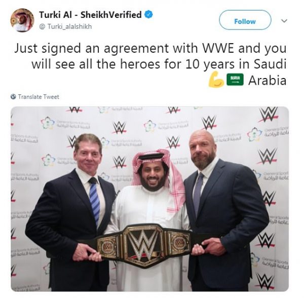Controversial Saudi Arabia contract turns fans against WWE