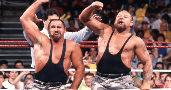The Bushwackers never obtained the tag team belts