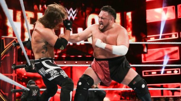 Samoa Joe suffered a serious concussion