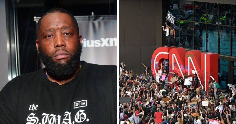 rapper Killer Mike blasts CNN for fueling riots