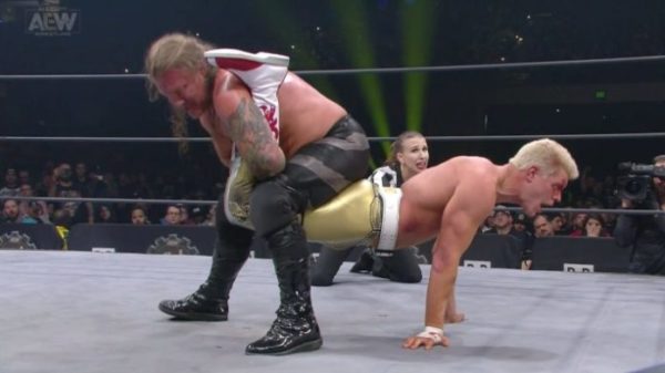 Cody Rhodes versus Chris Jericho