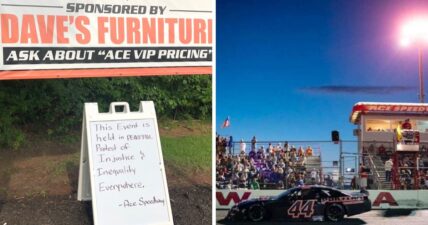 North Carolina Ace Speedway protest skirts Democrat Governor Cooper