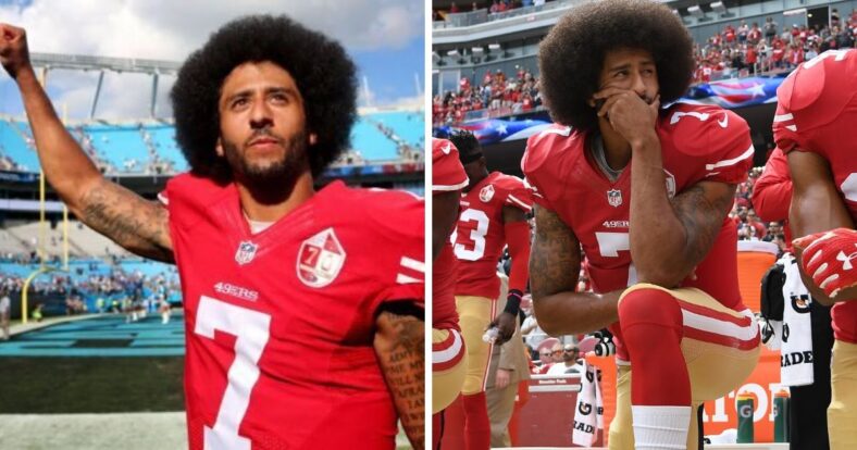 Malcolm Jenkins Al Sharpton NFL sign Colin Kaepernick