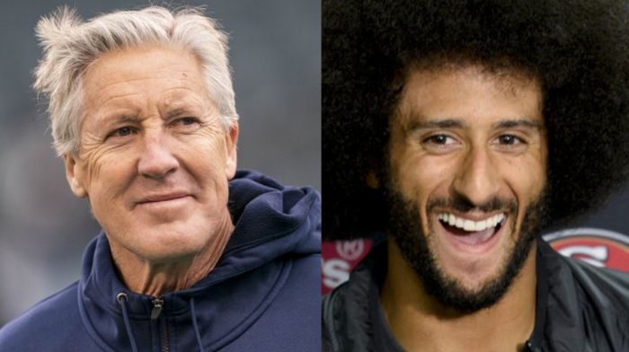 Seahawks Pete Carroll Colin Kaepernick NFL team sign