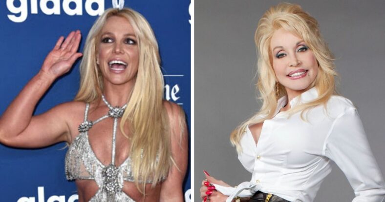 Britney Spears Dolly Parton confederate statue petitions