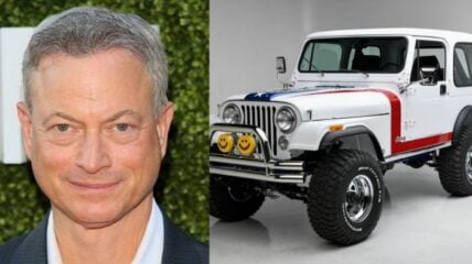 Gary Sinise auction Jeep help Veterans