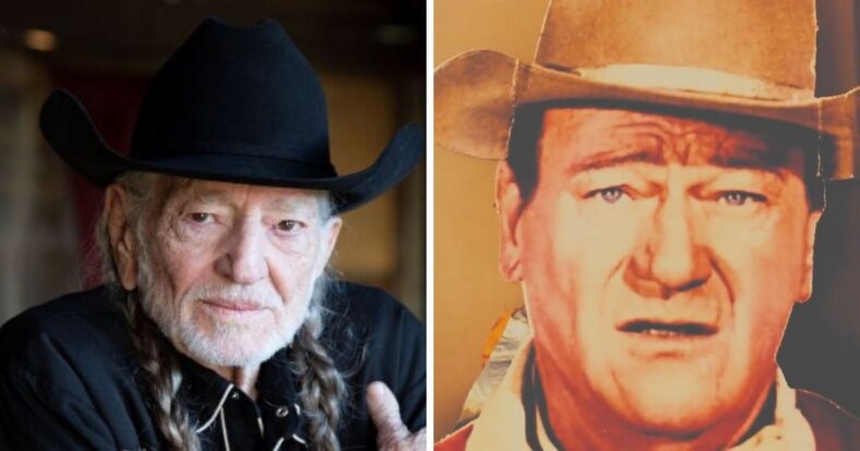 Willie Nelson John Wayne We Are The Cowboys country music video