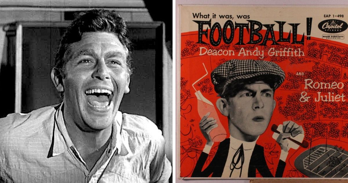 Andy Griffith’s Comedy Monologue On Football - Released On November 14, 1953 - Is Still Hilarious