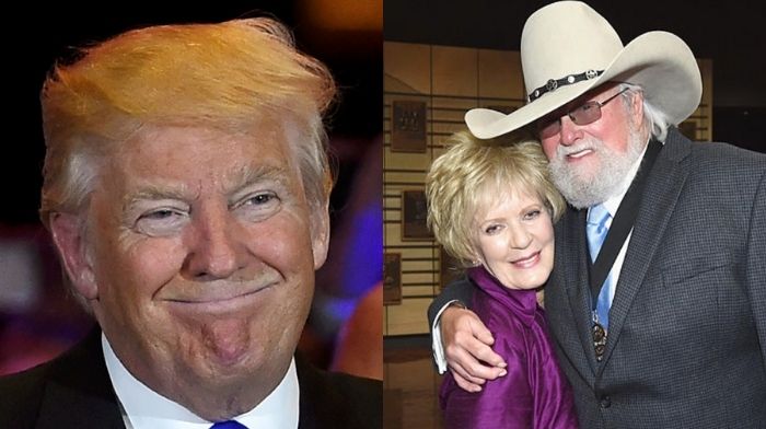 Hazel Charlie Daniels Trump tribute