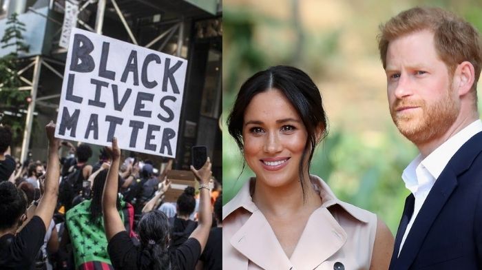 Meghan Markle prince harry black lives matter