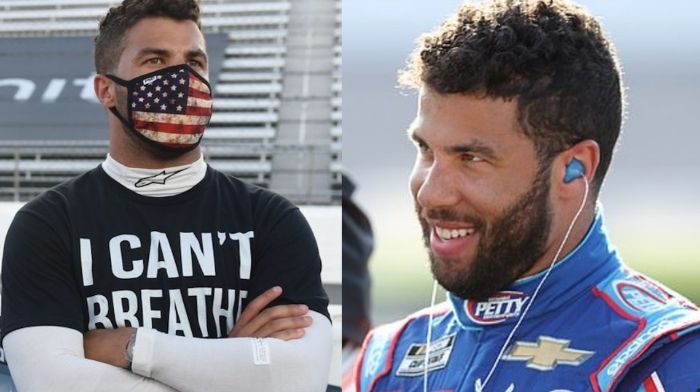 NASCAR driver Bubba Wallace Columbia sponsorship