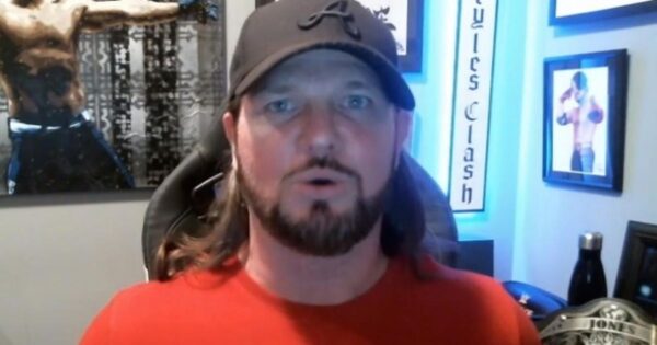 AJ Styles revealed positive COVID Diagnosis